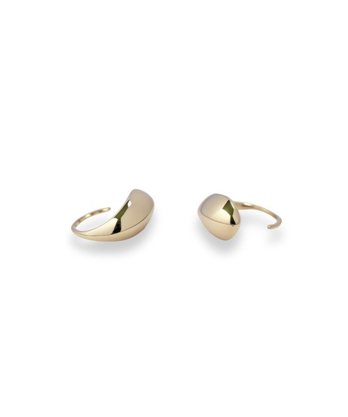 Lyvi ピアス Melt Curve Hoop Pierce / 金属アレルギー対応 レディース