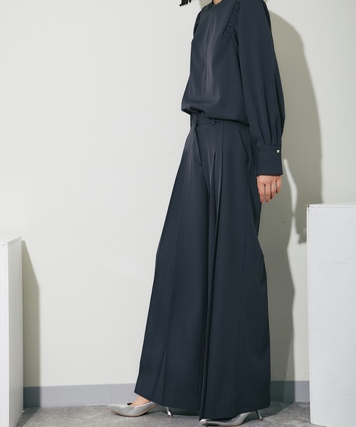 「SMILE ORCHID」 スラックス S アイボリー レディース_画像8