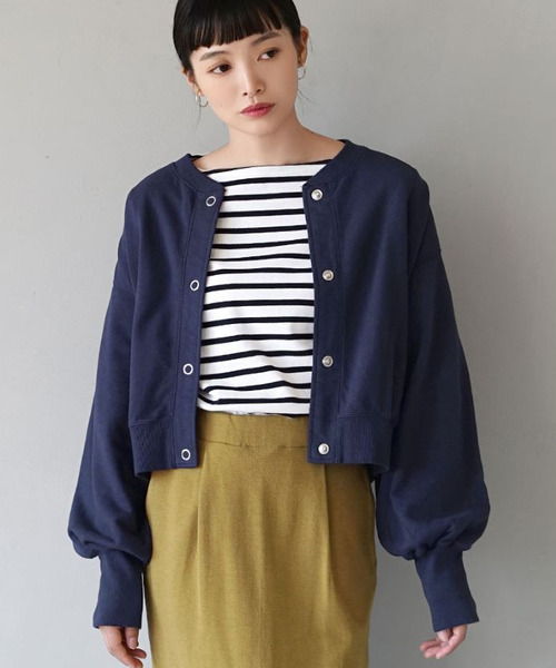 「zootie」 カーディガン M サンドグレー レディース_画像3