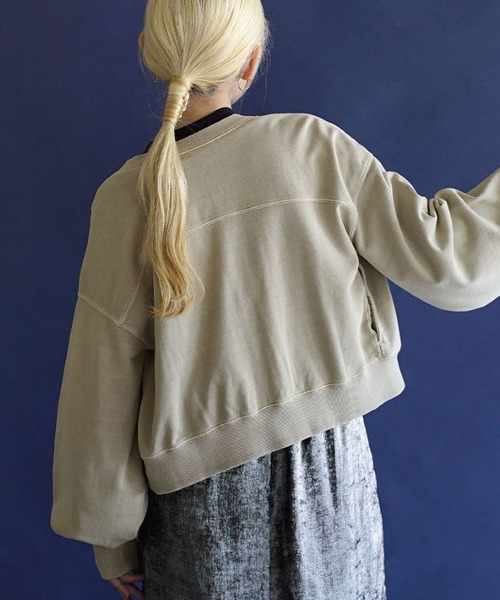 「zootie」 カーディガン M サンドグレー レディース_画像4