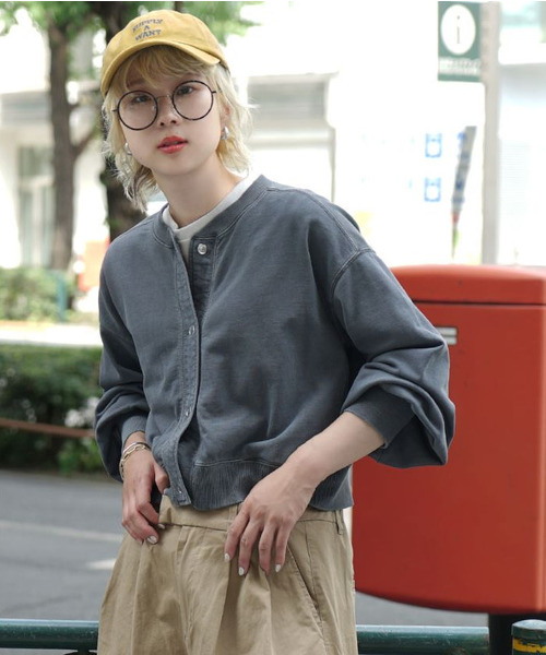 「zootie」 カーディガン M サンドグレー レディース_画像6