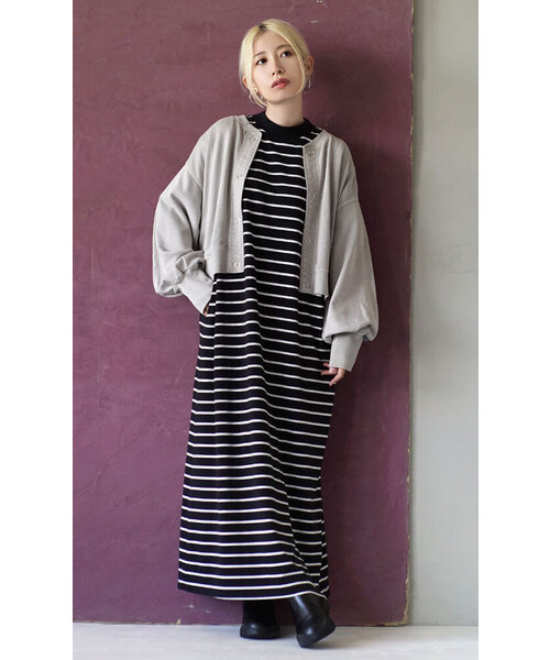 「zootie」 カーディガン M サンドグレー レディース_画像7