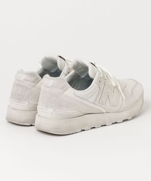 「New Balance」 ローカットスニーカー 24cm オフホワイト レディース_画像2