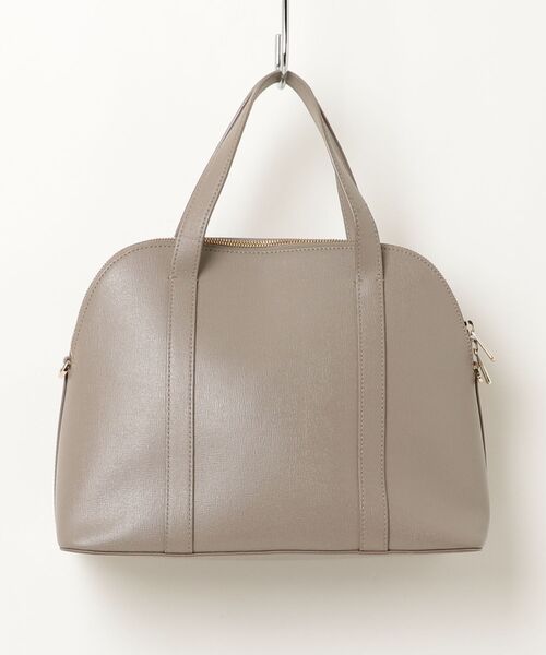 FURLA フルラ　サリー　ハンドバッグ　チャーム付き　グレージュ FURLA（フルラ） ワンポイントハンドバッグ - グレー レディース
