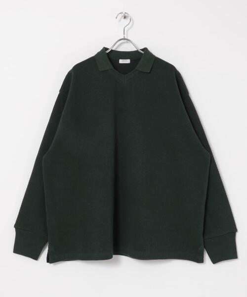 「crepuscule」 長袖Tシャツ 2 グリーン メンズ_画像7