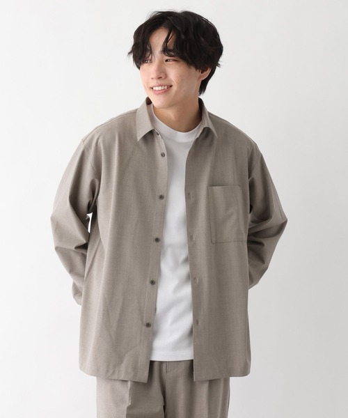 GLOBALABS グローバルアブス GLOBAL WORK（グローバルワーク） シャツ アーバンシャツ/AIR/長袖