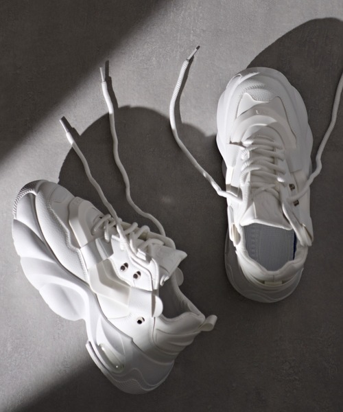 「CALIFORNIA OUTFITTERS」 ローカットスニーカー 44 ブラック メンズ_画像2