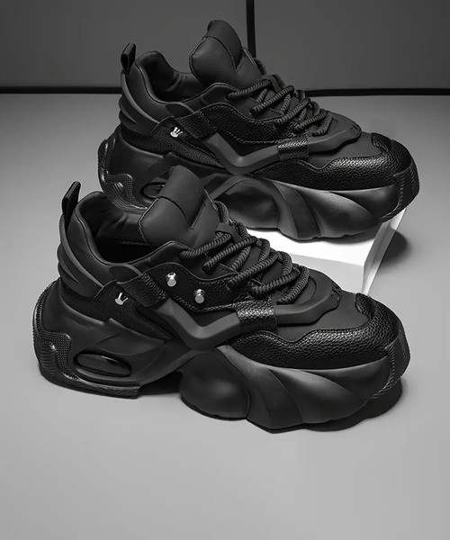 「CALIFORNIA OUTFITTERS」 ローカットスニーカー 44 ブラック メンズ_画像3