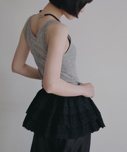 anuke（アンヌーク） スカート 2way Lace Skirt : ZOZOTOWN Yahoo!店
