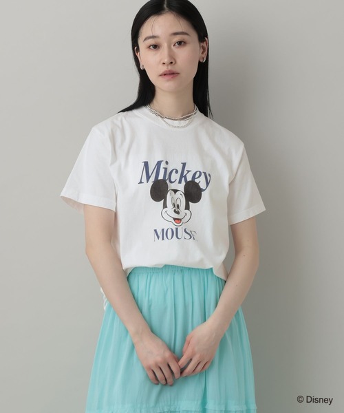 tシャツ 「別注」MICKEYMOUSE_TEE レディースの画像