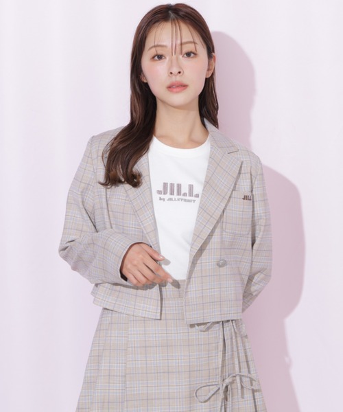 レディース * JILL STUART ジルスチュアート 毛ブレンド ジャケット S 