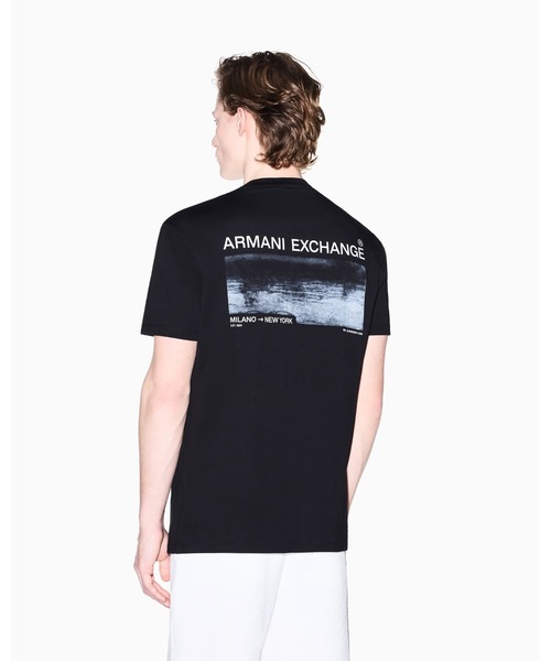 ARMANI EXCHANGE tシャツ 「A|X アルマーニ エクスチェンジ」バック