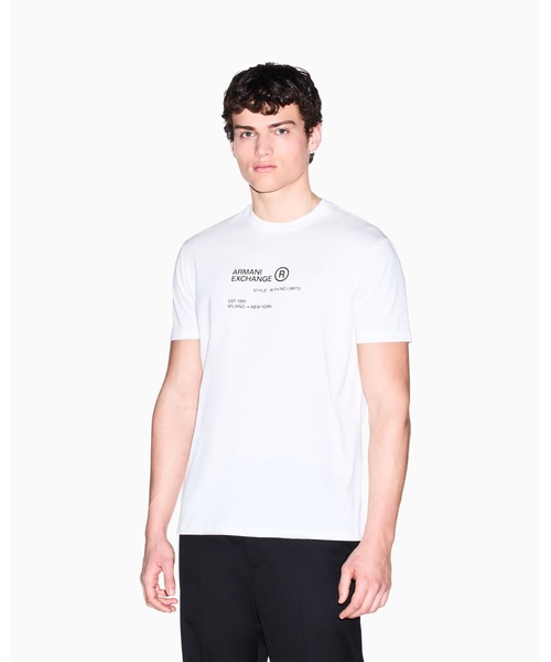 ARMANI EXCHANGE tシャツ 「A|X アルマーニ エクスチェンジ」バック