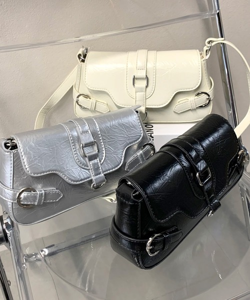 「non-hedge」 ショルダーバッグ FREE シルバー レディース_画像8