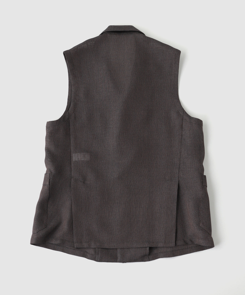 コート ジャケット la favola (ラ ファ―ボラ) 別注 Karami Coverall ベスト メンズ レディースの画像