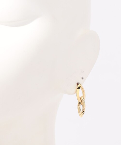 「PHILIPPE AUDIBERT」 ピアス(両耳用) FREE ゴールド レディース_画像4
