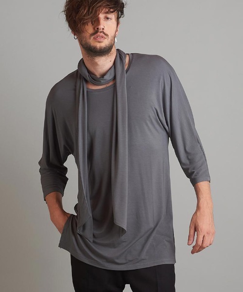 NO ID.（ノーアイディー） 長袖Tシャツ ONE SIZE ホワイト メンズ 