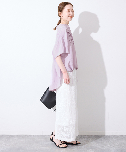 SLOBE IENA（スローブイエナ） ブラウス シャツ 半袖 「WEB・一部店舗