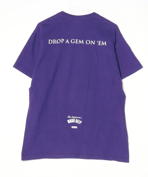 シュプリームシャツＭ Supreme（シュプリーム） 半袖Tシャツ M パープル メンズ : ZOZOTOWN