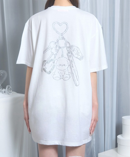 Honey Cinnamon（ハニーシナモン） tシャツ 半袖 dog charm Tシャツ