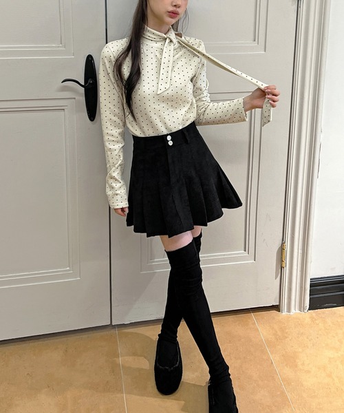 「by muni:r」 長袖カットソー FREE グレー レディース_画像6