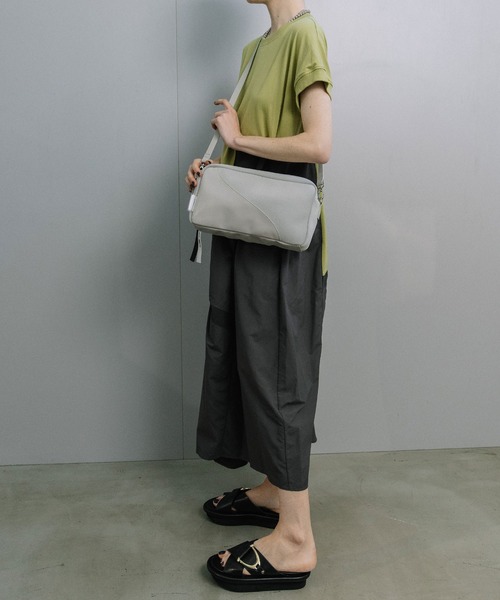 MARECHAL TERRE ショルダーバッグ ボディバッグ　グレー MARECHAL TERRE（マルシャルテル） ショルダーバッグ バッグ 2Way