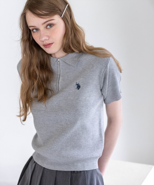 U.S. POLO ASSN.（ユーエスポロアッスン） サマーニット ニット