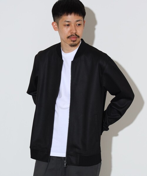 「BEAMS HEART」 ブルゾン SMALL ブラック メンズ_画像4