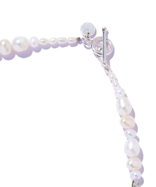 ネックレス 「les bon bon」quiet luster long necklace/クワイエット ラスター ロング ネックレス BOB956の画像