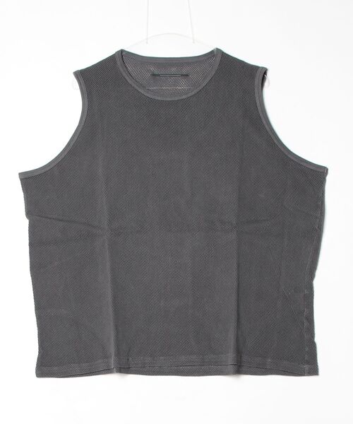 ANDER（アンダー） タンクトップ 「ANDER」MESH SLEEVELESS メンズ
