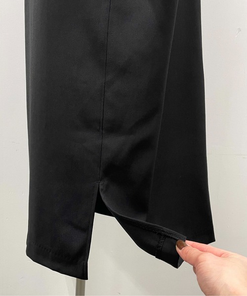 「PICCIN PERLA」 長袖ワンピース M ブラック レディース_画像8