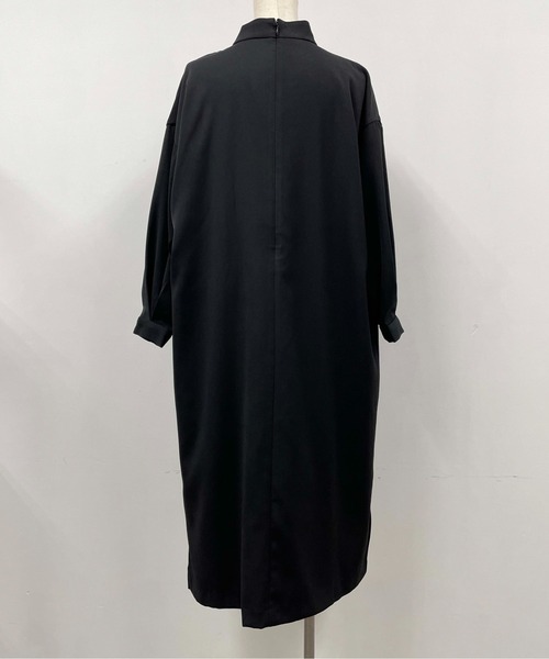 「PICCIN PERLA」 長袖ワンピース M ブラック レディース_画像9