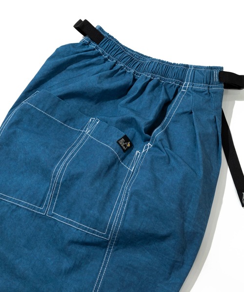 go slow caravan（ゴースローキャラバン） パンツ ムラ染 ツイルカーブ