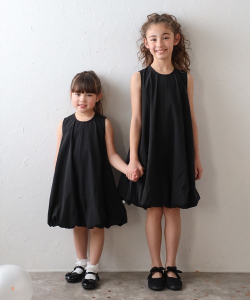 「BONJOUR SAGAN enfant」 「KIDS」ノースリーブワンピース 130 ベージュ系その他 キッズ_画像9