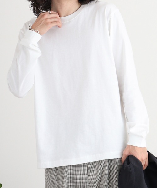 「FUNALIVE」 長袖Tシャツ M ピンク メンズ_画像3