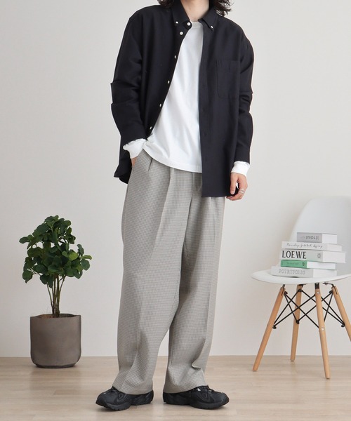 「FUNALIVE」 長袖Tシャツ M ピンク メンズ_画像4