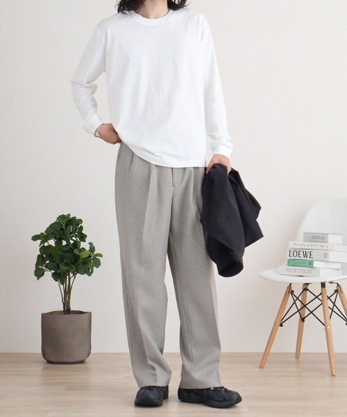 「FUNALIVE」 長袖Tシャツ M ピンク メンズ_画像5