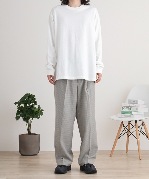 「FUNALIVE」 長袖Tシャツ M ピンク メンズ_画像7