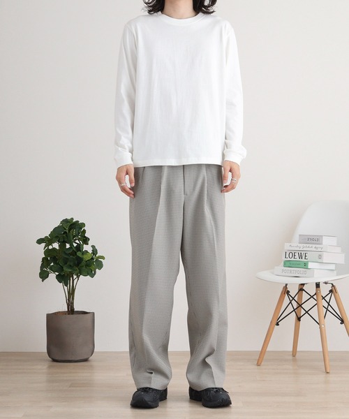「FUNALIVE」 長袖Tシャツ M ピンク メンズ_画像9