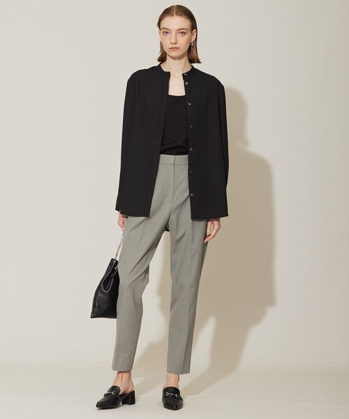 「ICB」 長袖ネルシャツ 2 ベージュ レディース_画像7