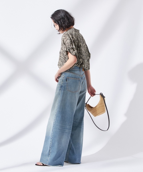 「journal standard L'essage」 半袖ブラウス FREE オートミール レディース_画像4