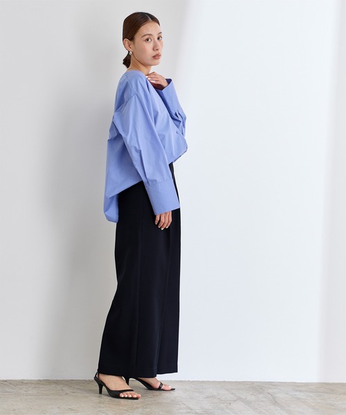 「ur's」 パンツ M ブルー系その他 レディース_画像7