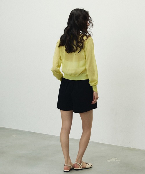 「Lutim by u」 「thebulagedesign」フラットサンダル 39 アイボリー レディース_画像7