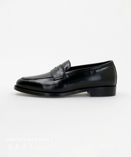 UNITED ARROWS ローファー UA COZY 26.5㎝ BLK UNITED ARROWS（ユナイテッドアローズ） ローファー コインローファー