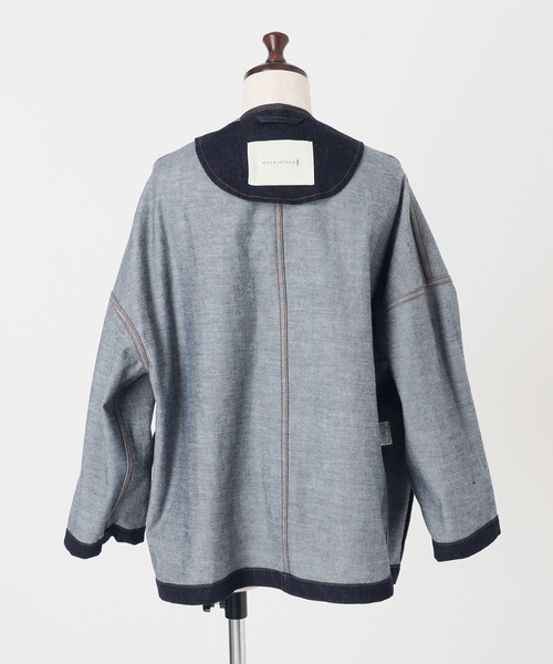 イエナ購入MACKINTOSHマッキントッシュ HUMBIEデニムJKスタッズ IENA（イエナ） デニムジャケット gジャン MACKINTOSH