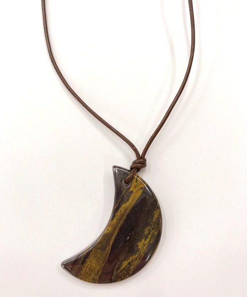 岩座 IWAKURA ネックレス 「岩座」天然石 三日月ネックレス レディース