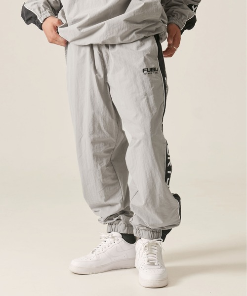 「FUBU」 イージーパンツ L グレー メンズ_画像6