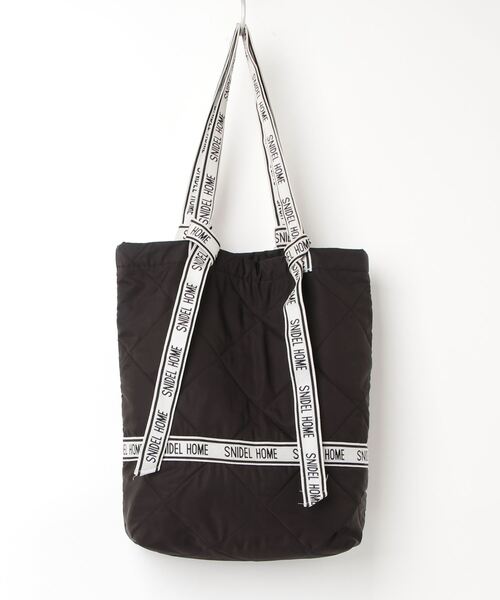 「SNIDEL」 「SNIDEL HOME」トートバッグ ONE SIZE ブラック レディース_画像2