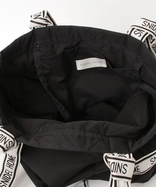 「SNIDEL」 「SNIDEL HOME」トートバッグ ONE SIZE ブラック レディース_画像4
