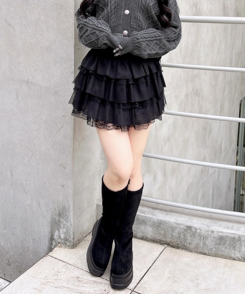 INGNI（イング） ロング ブーツ 厚底ロングブーツ レディース